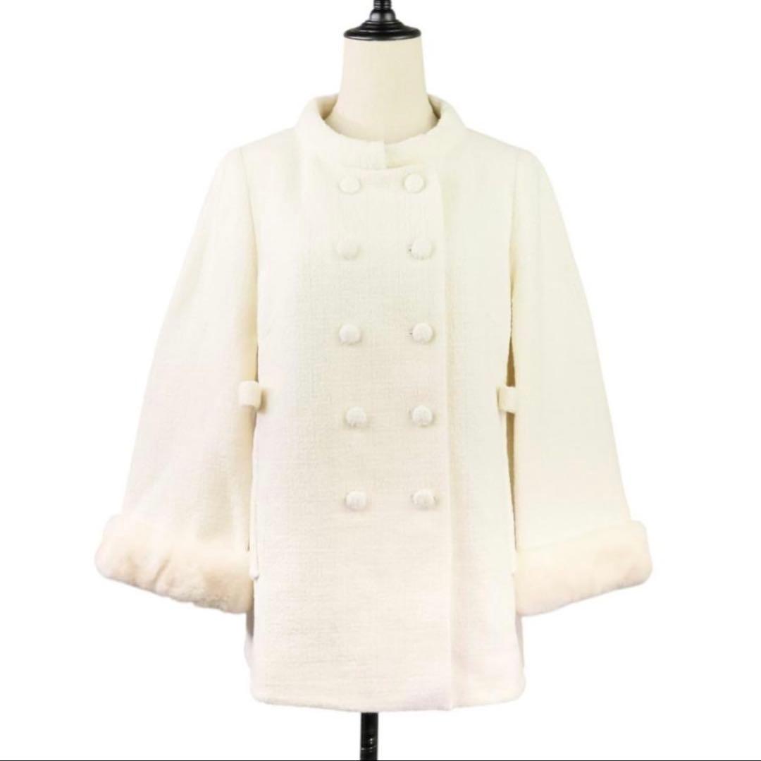 最終価格！ 新品未使用 Rene リボン ファーコート