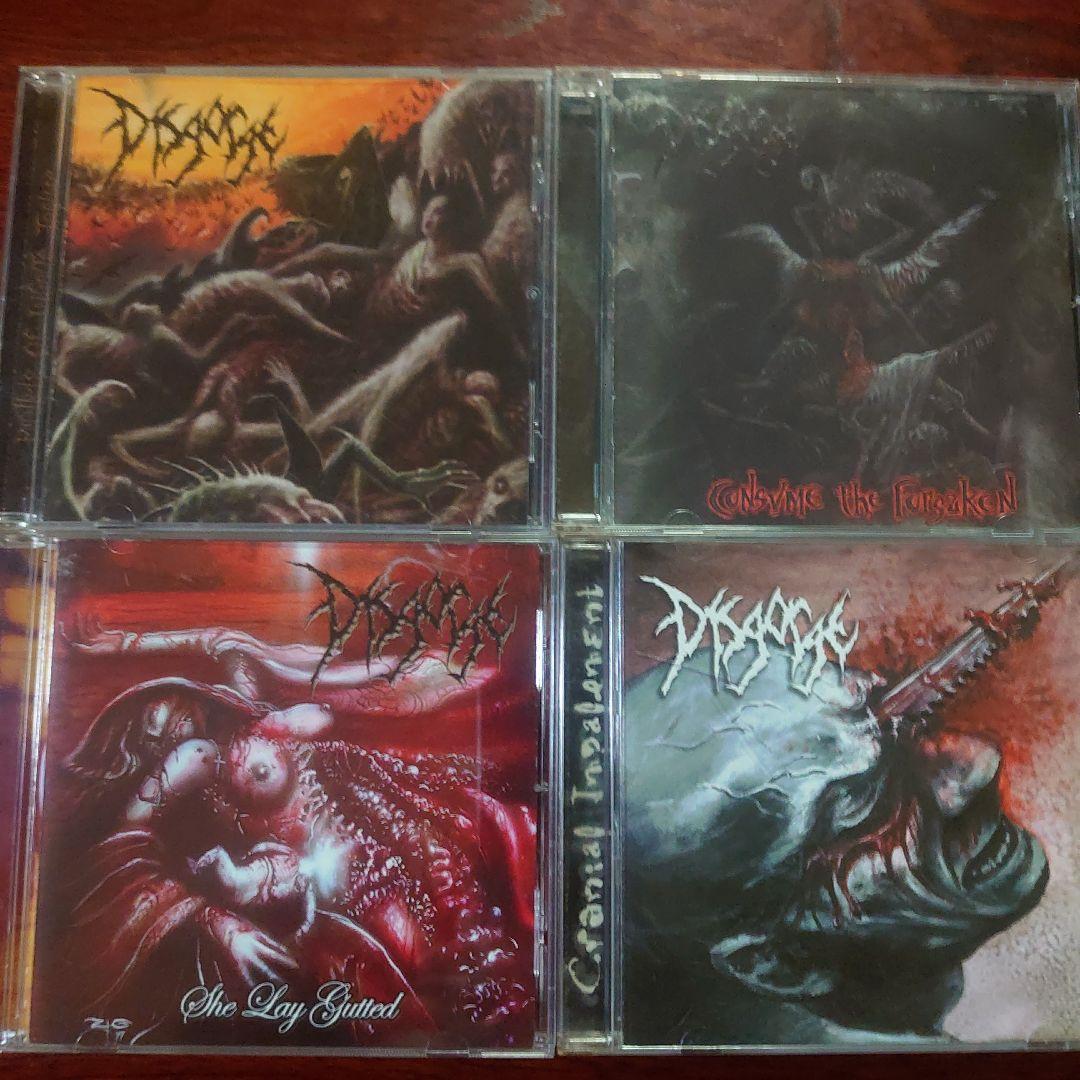 ブルデス Disgorge 4枚セット CD