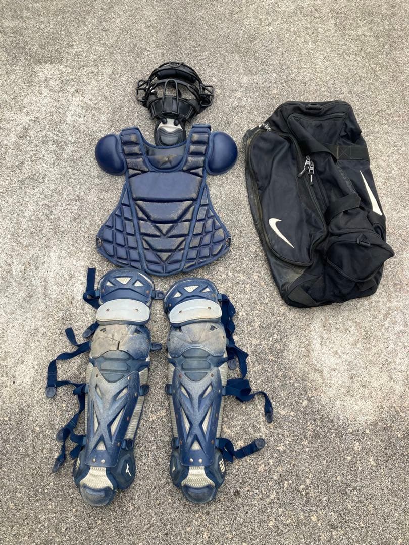 しゅいまいです！キャッチャー防具セット　zett ,ミズノプロ