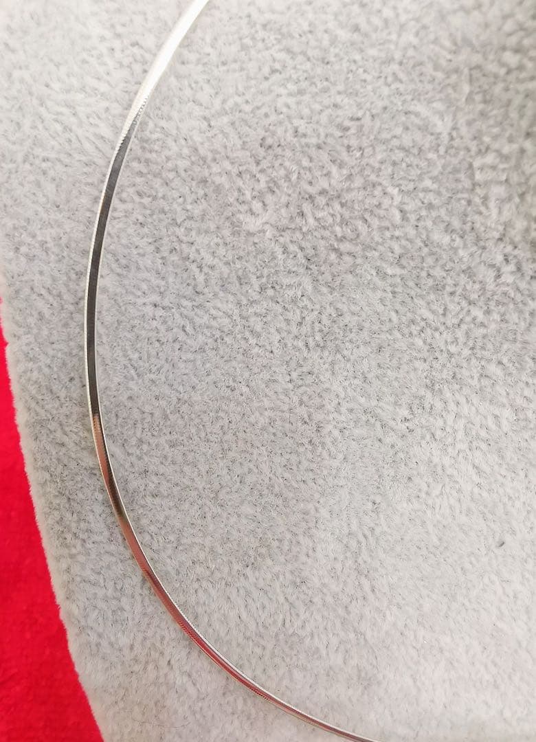 K18YG WGオメガネックレスリバーシブル