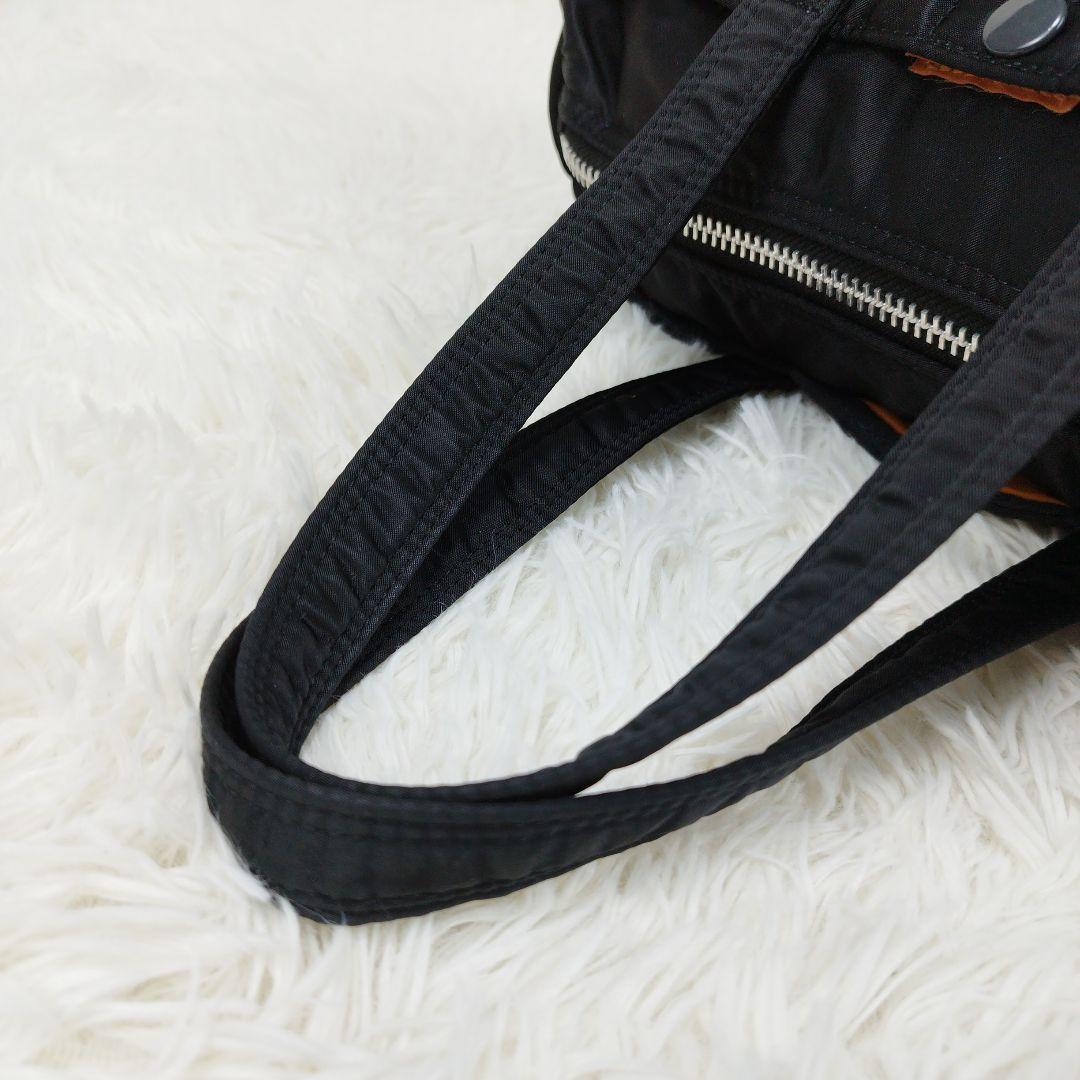 ✨美品✨ ポーター タンカー ドラムバッグ ミニボストンバッグ 黒 ナイロン