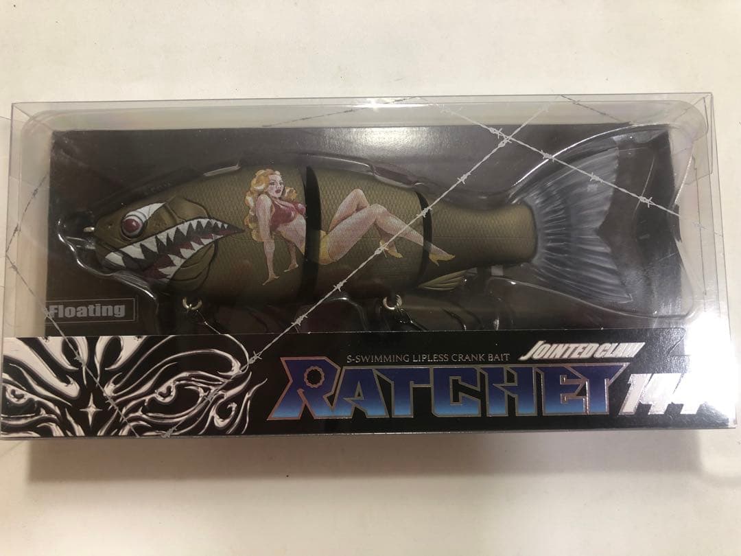 新品　ガンクラフト ジョイクロ ラチェット144 マッドブロンズ 限定品