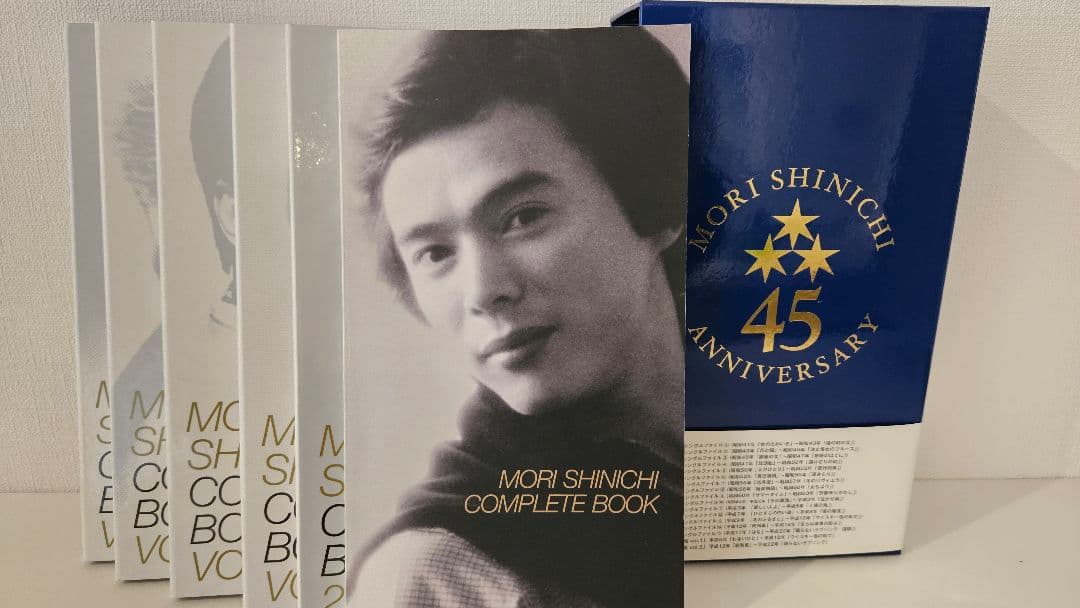 ⭐美品　森進一　45周年記念　CD+DVDコンプリートBOX