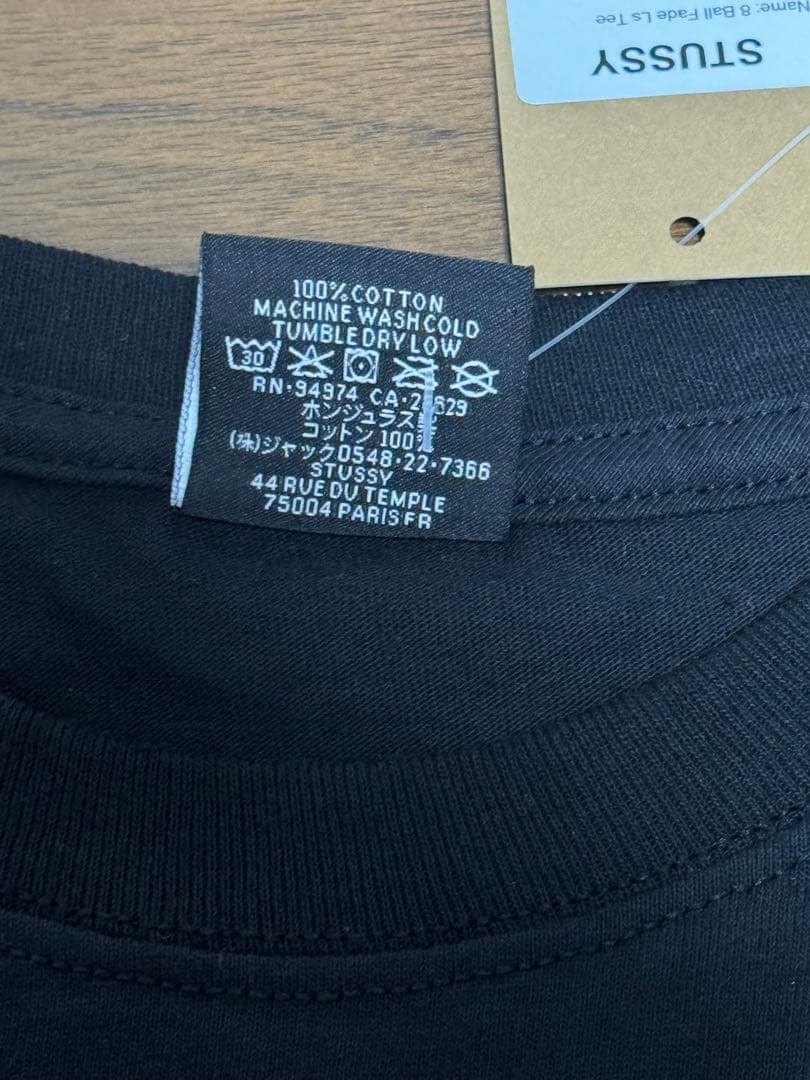 Stussy 22AW 8 Ball Fade L/S Tee Mサイズ