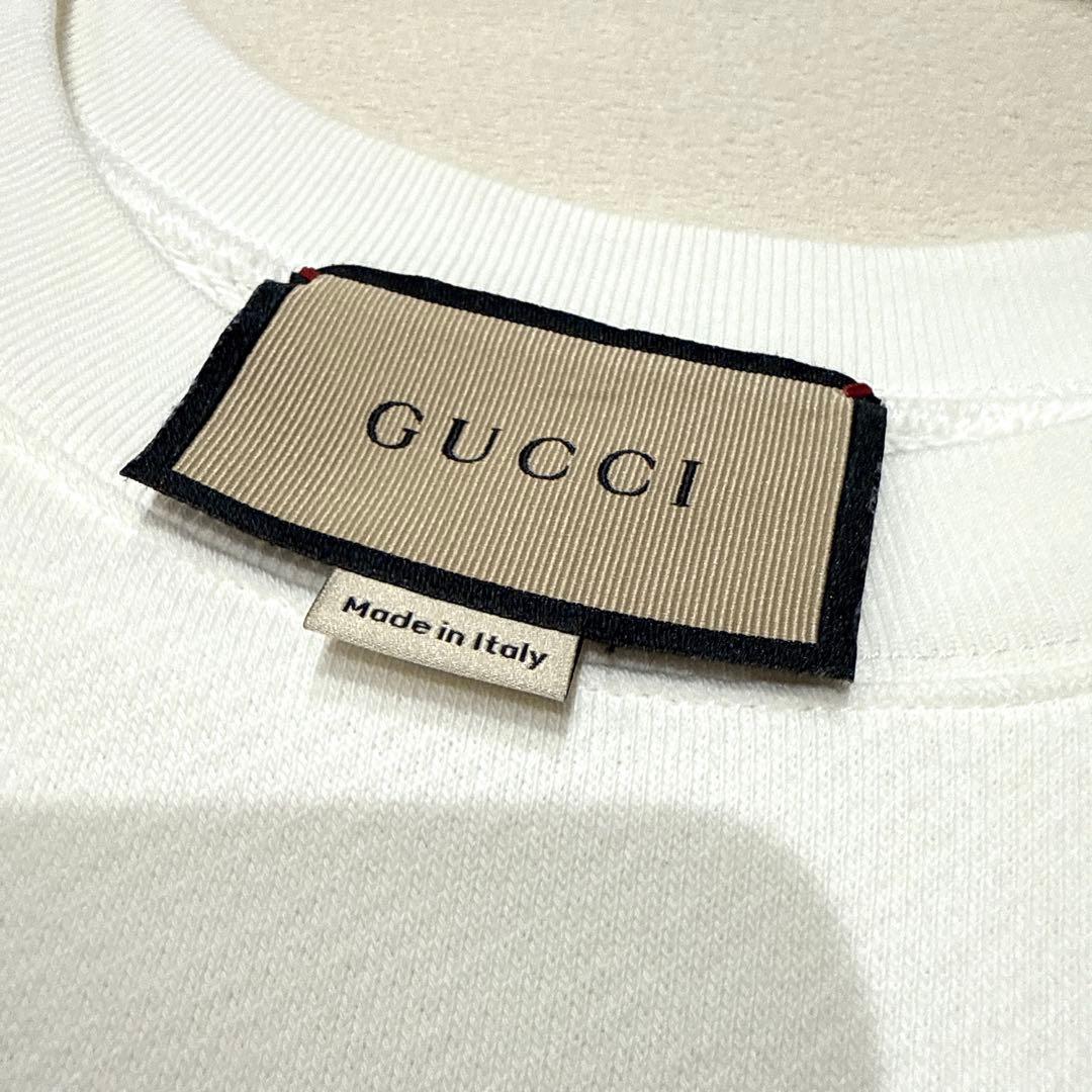 【正規品】GUCCI スウェット トレーナー　TAPE ME スパンコール