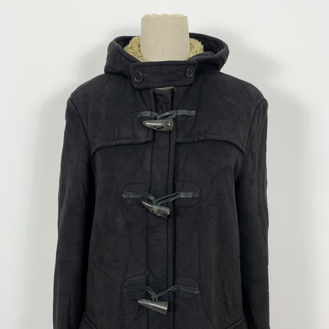 LA4698 gloverall グローバーオール ダッフルコート ブラック M