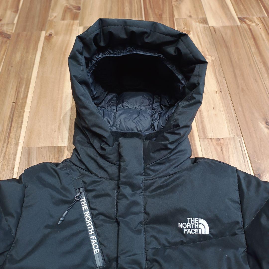 希少　大人気　ノースフェイス　ロング　ダウンジャケット　140サイズ　ブラック