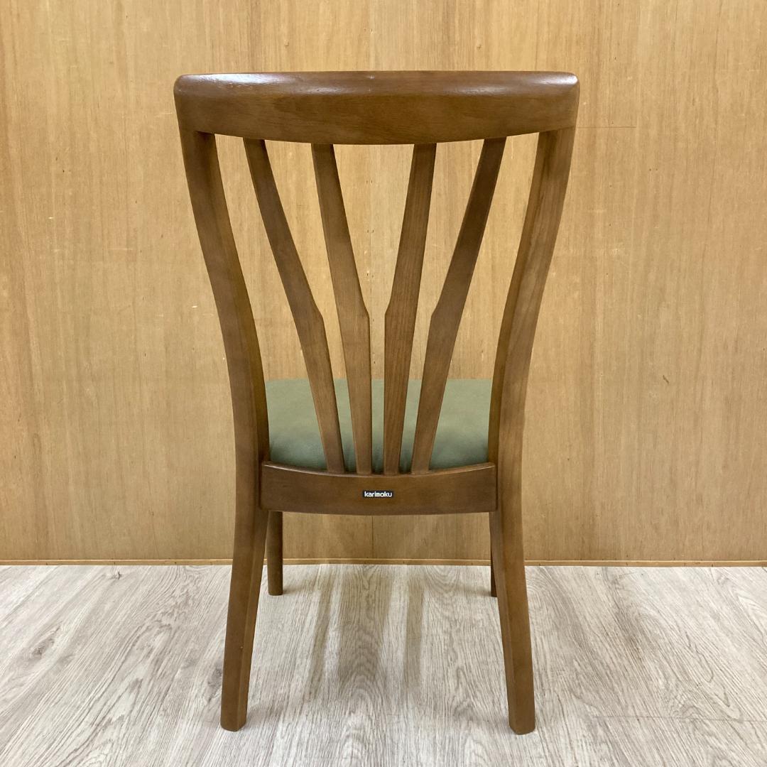 【カリモク】ダイニングチェア　椅子　食卓　A