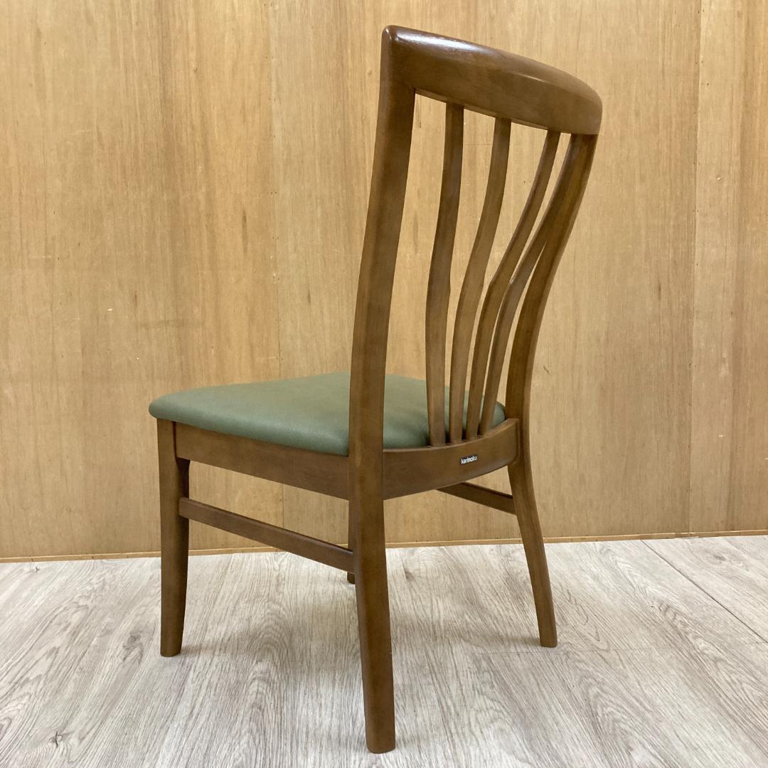 【カリモク】ダイニングチェア　椅子　食卓　A