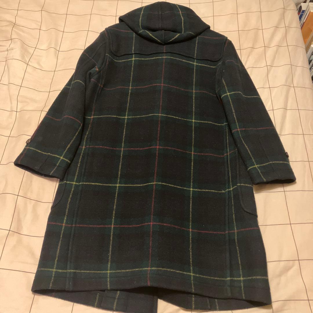 ラルフローレン ダッフルコート タータンチェック S