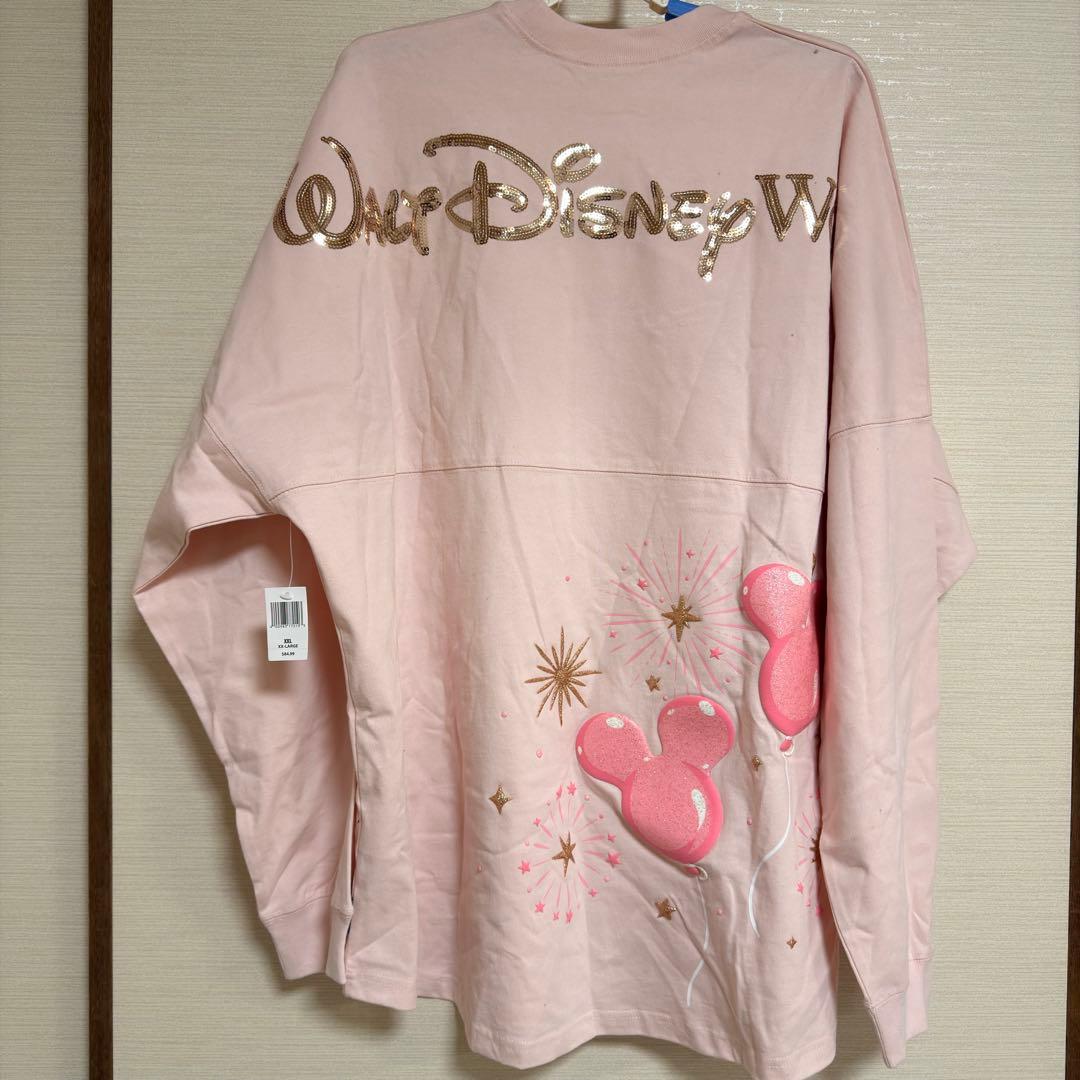 【大特価】XXLサイズ　WDW スピリットジャージ　ピンク　バルーン