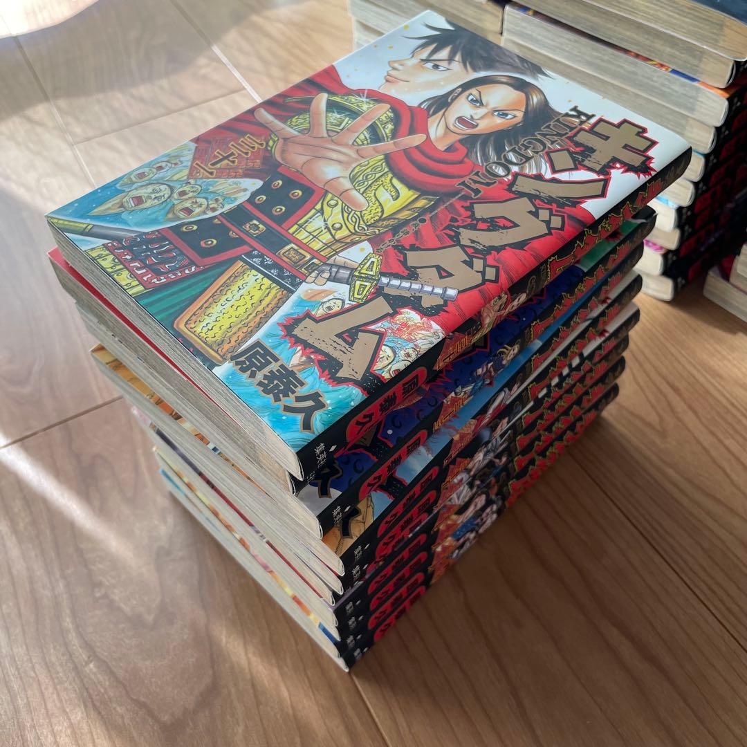 キングダム 1巻〜62巻セット（ガイドブック付）※49巻欠品