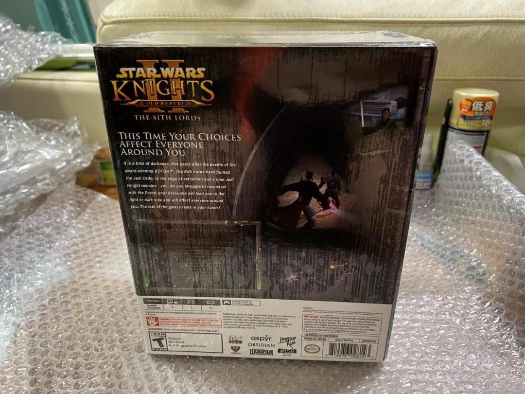 SW Star Wars The Sith Lords マスター北米限定版 新品