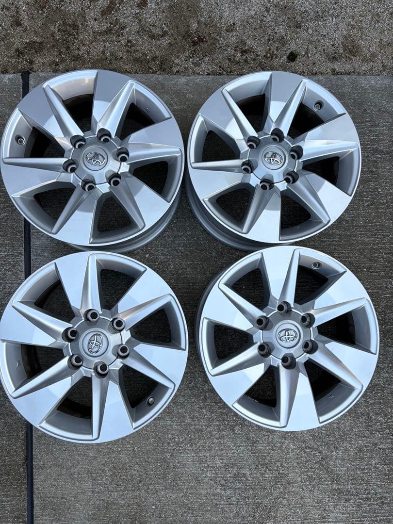 プラド150後期 純正ホイール 17インチ