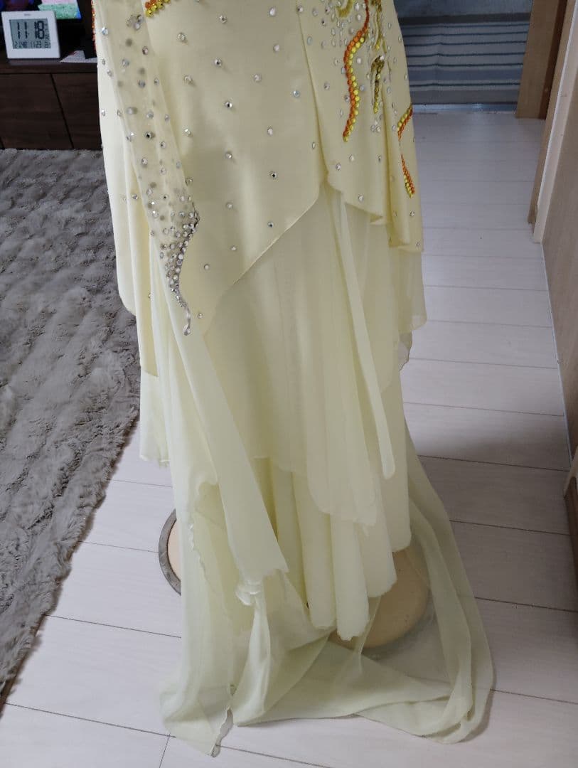 社交ダンススタンダード用ドレスM〜ML