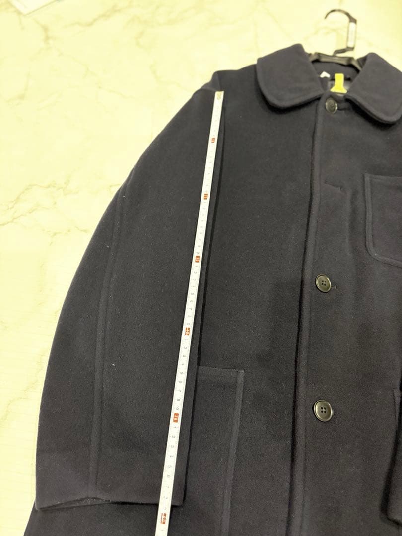 週末値下げ！『COMOLI(コモリ)』ナミカズ着【名作】ウールミリタリーコート