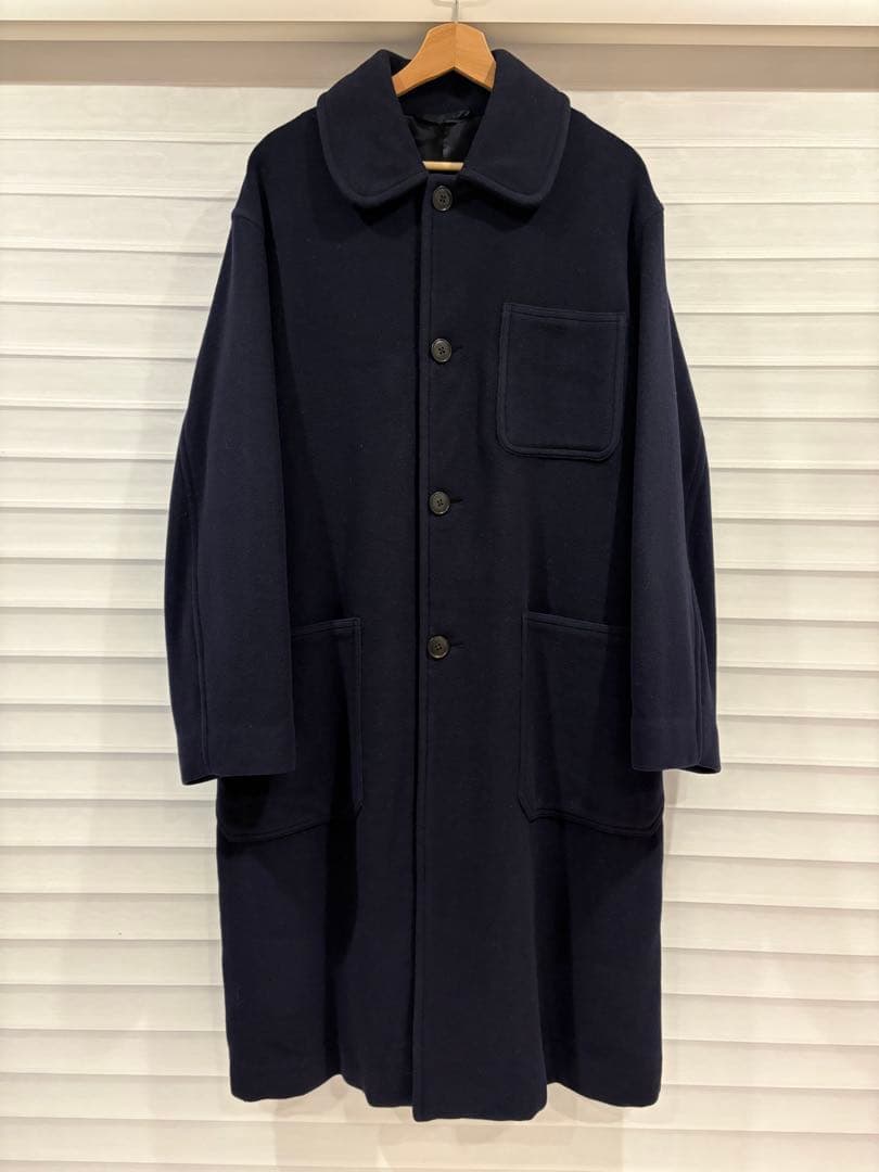 週末値下げ！『COMOLI(コモリ)』ナミカズ着【名作】ウールミリタリーコート