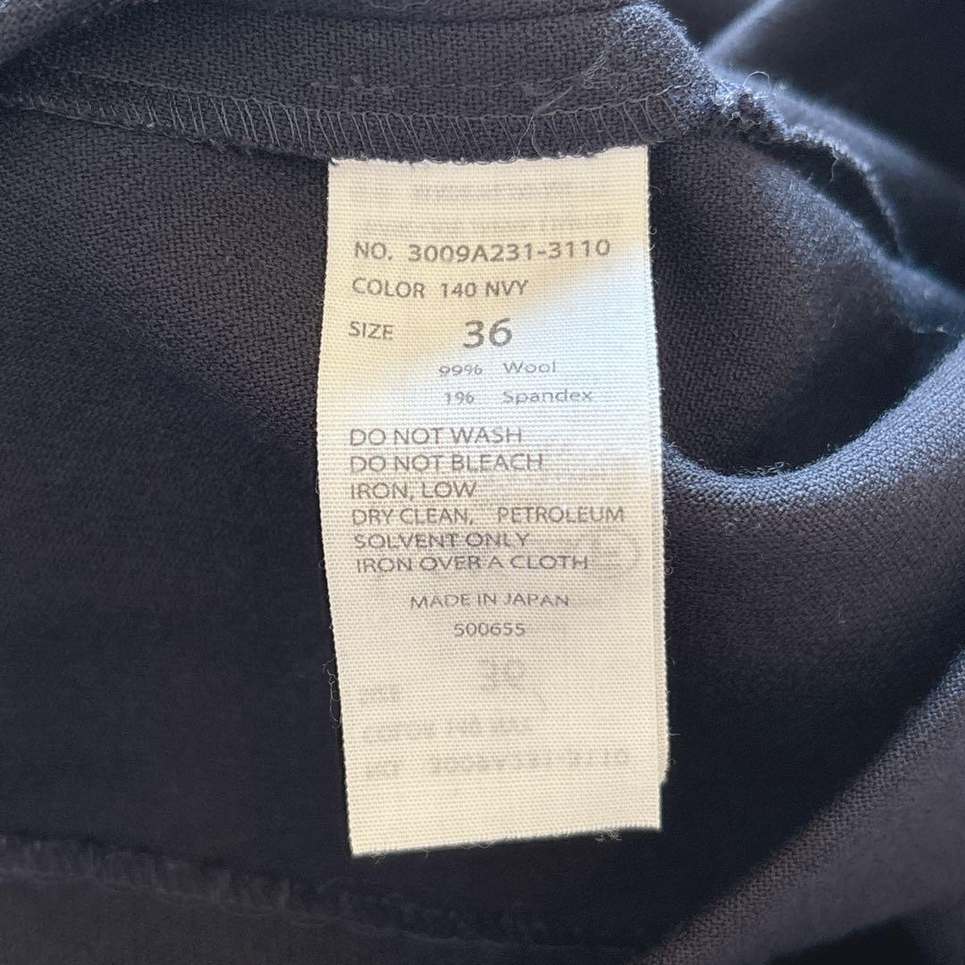 [超美品]ENFORDエンフォルド 変形ウールジャケット アシンメ