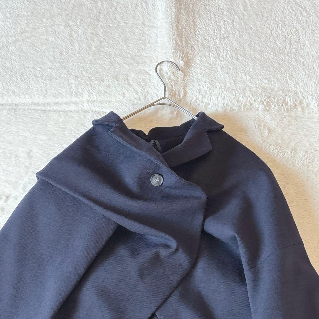 [超美品]ENFORDエンフォルド 変形ウールジャケット アシンメ