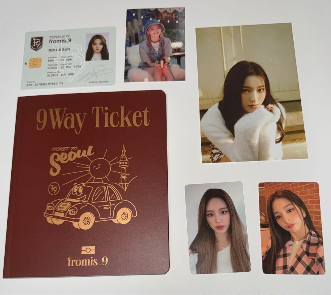 fromis_9 CD4種10枚　直筆サイン特典、フォトカード、ポスター付