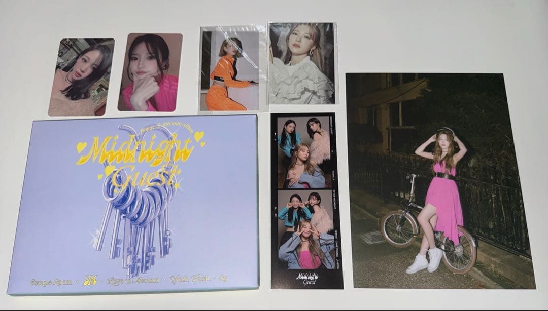 fromis_9 CD4種10枚　直筆サイン特典、フォトカード、ポスター付