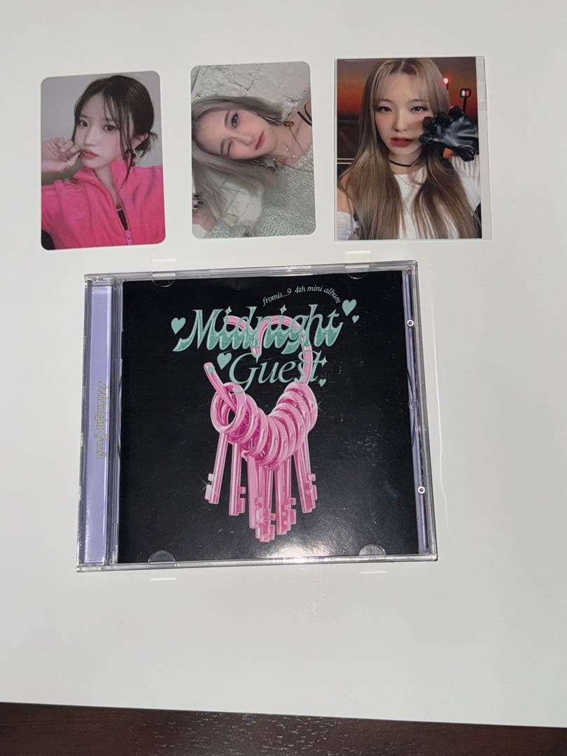 fromis_9 CD4種10枚　直筆サイン特典、フォトカード、ポスター付