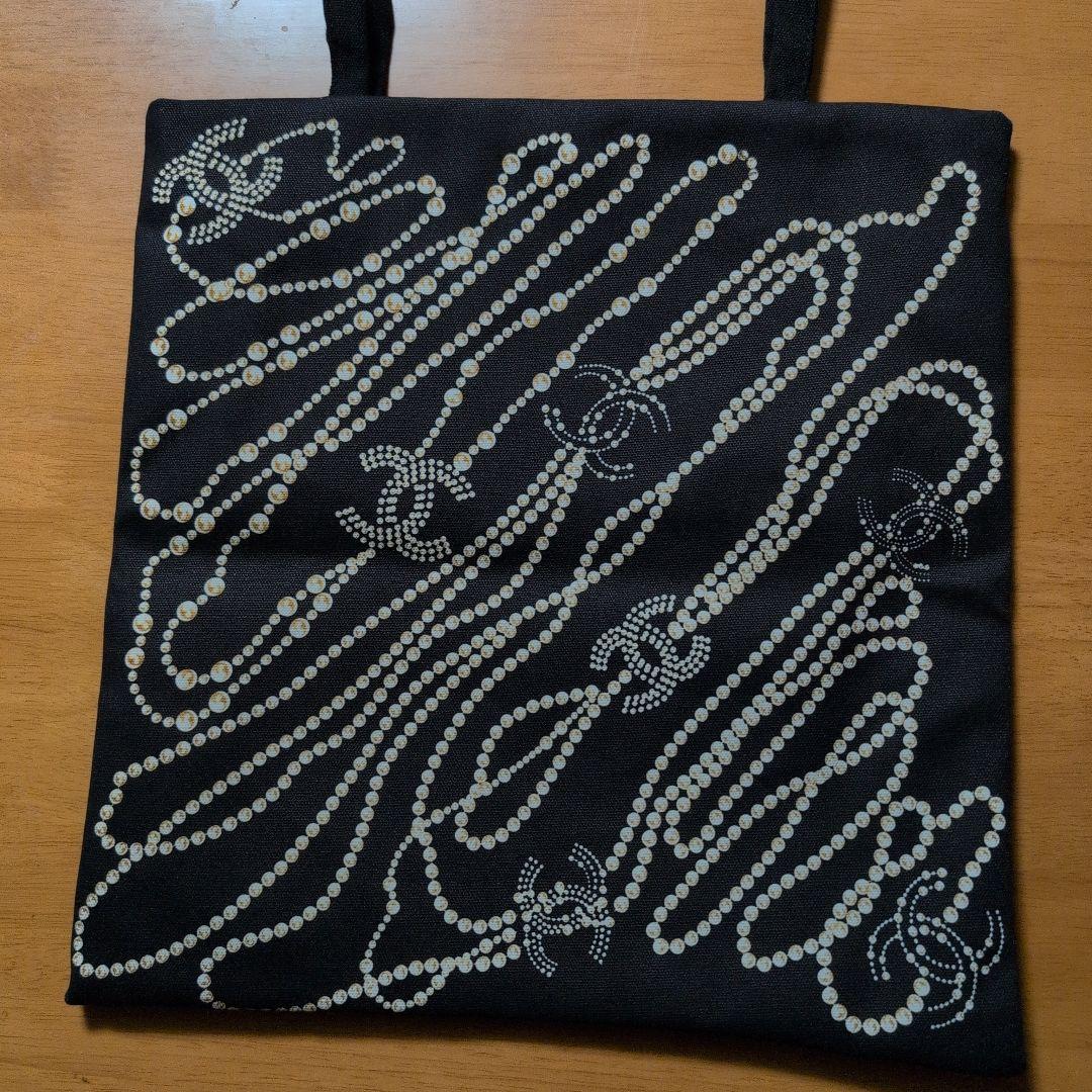 シ*ラ様 チャンネルVIPポイントギフトキャンバスバッグ（ブラック）ノベルティ