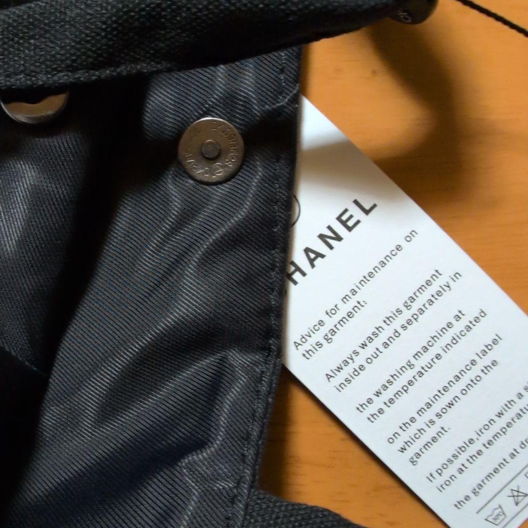 シ*ラ様 チャンネルVIPポイントギフトキャンバスバッグ（ブラック）ノベルティ