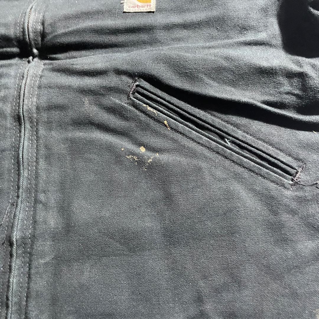 00s メキシコ USA生地 ブラック カーハート デトロイトジャケット