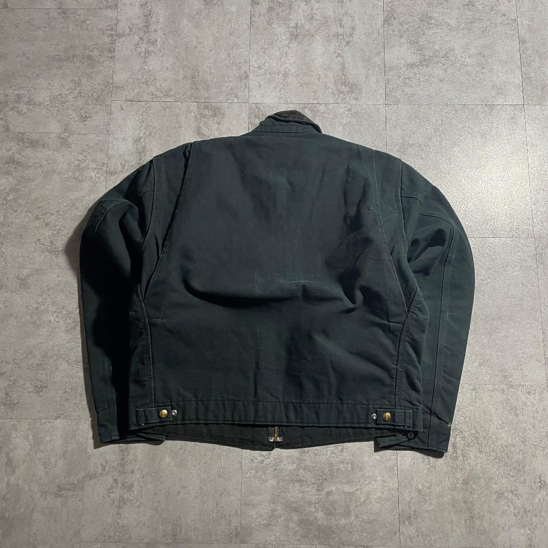 00s メキシコ USA生地 ブラック カーハート デトロイトジャケット