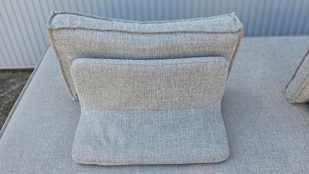 SPIGA+VALENTINEスピガバレンタイン3Pアームレスソファ直接引取歓迎