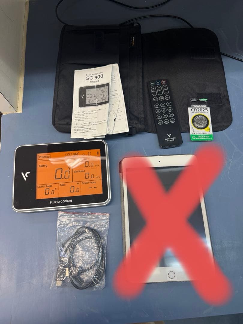 弾道測定器　SC300 iPad スイングキャディ　付属品有り