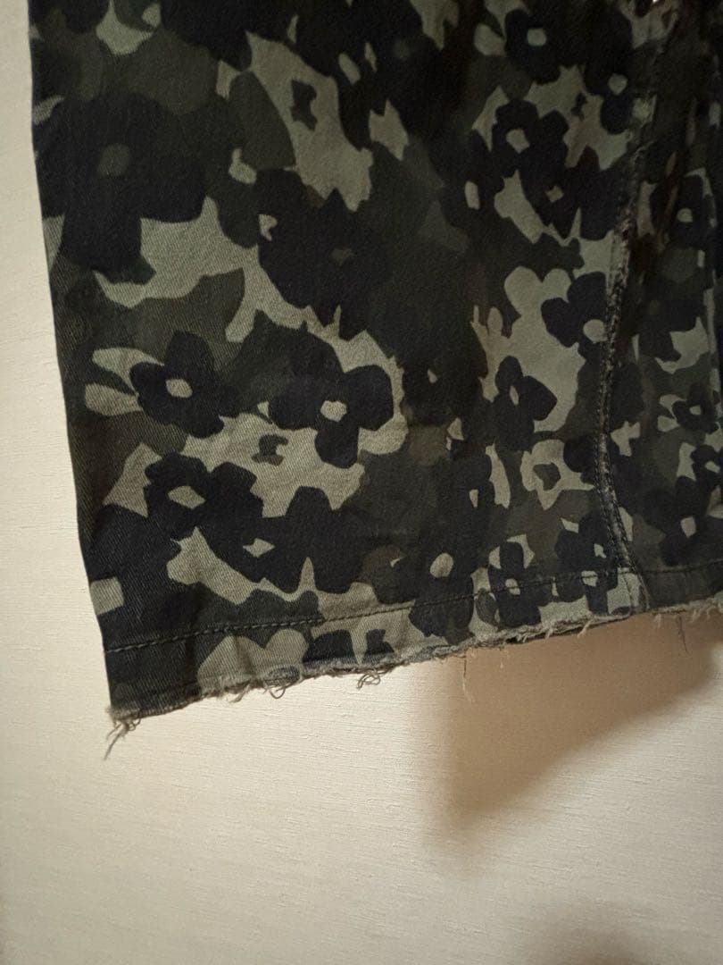 Flower Camouflage Curve Pant メゾンスペシャル