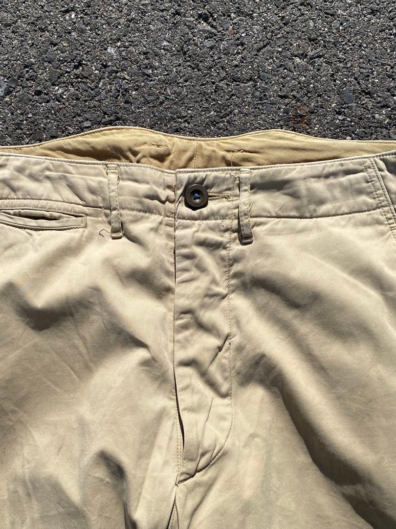 希少 OLD KAPITAL チノ ストレート パンツ archive