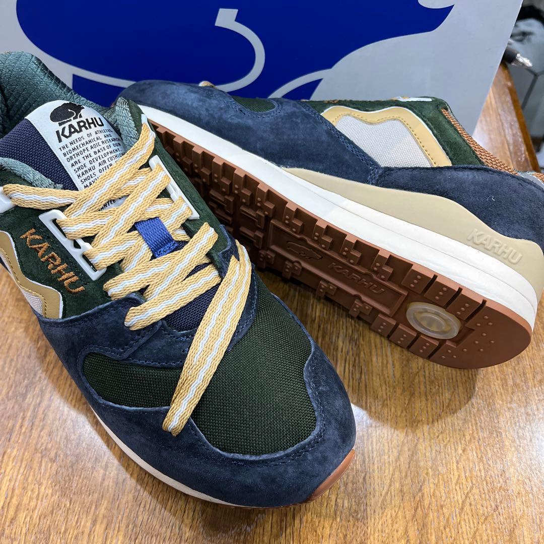 カルフ.シンクロン.インデア/緑802681 .US5 新品定価¥19800