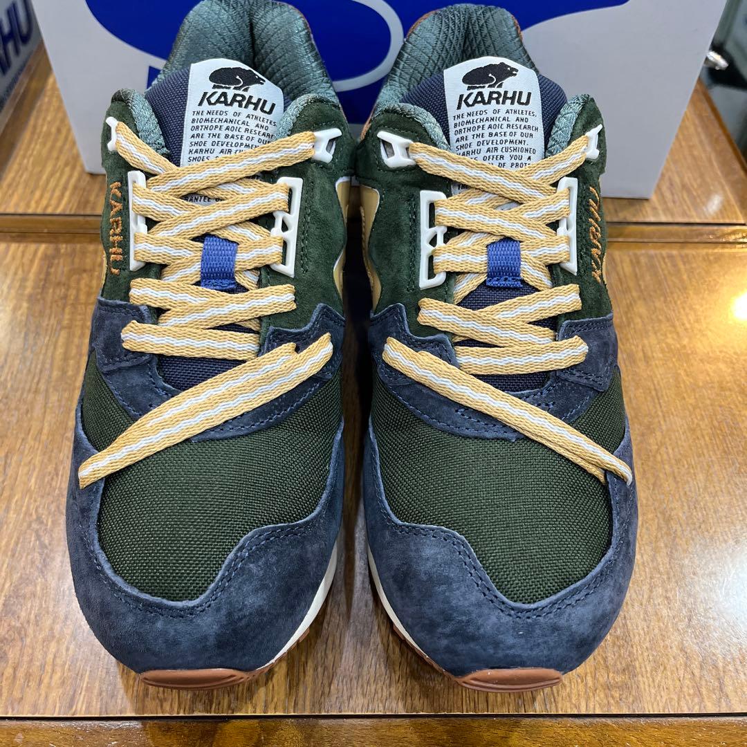 カルフ.シンクロン.インデア/緑802681 .US5 新品定価¥19800