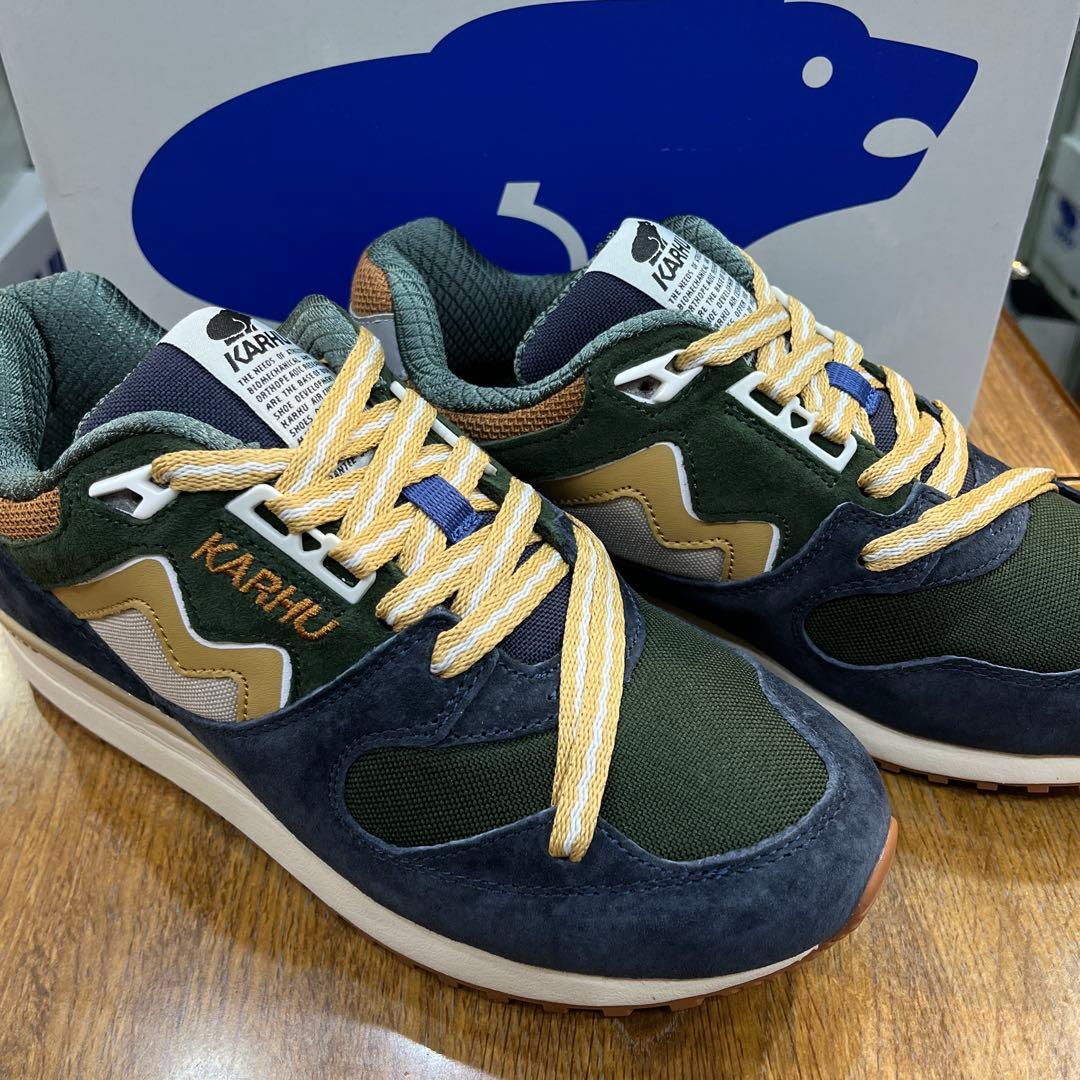 カルフ.シンクロン.インデア/緑802681 .US5 新品定価¥19800