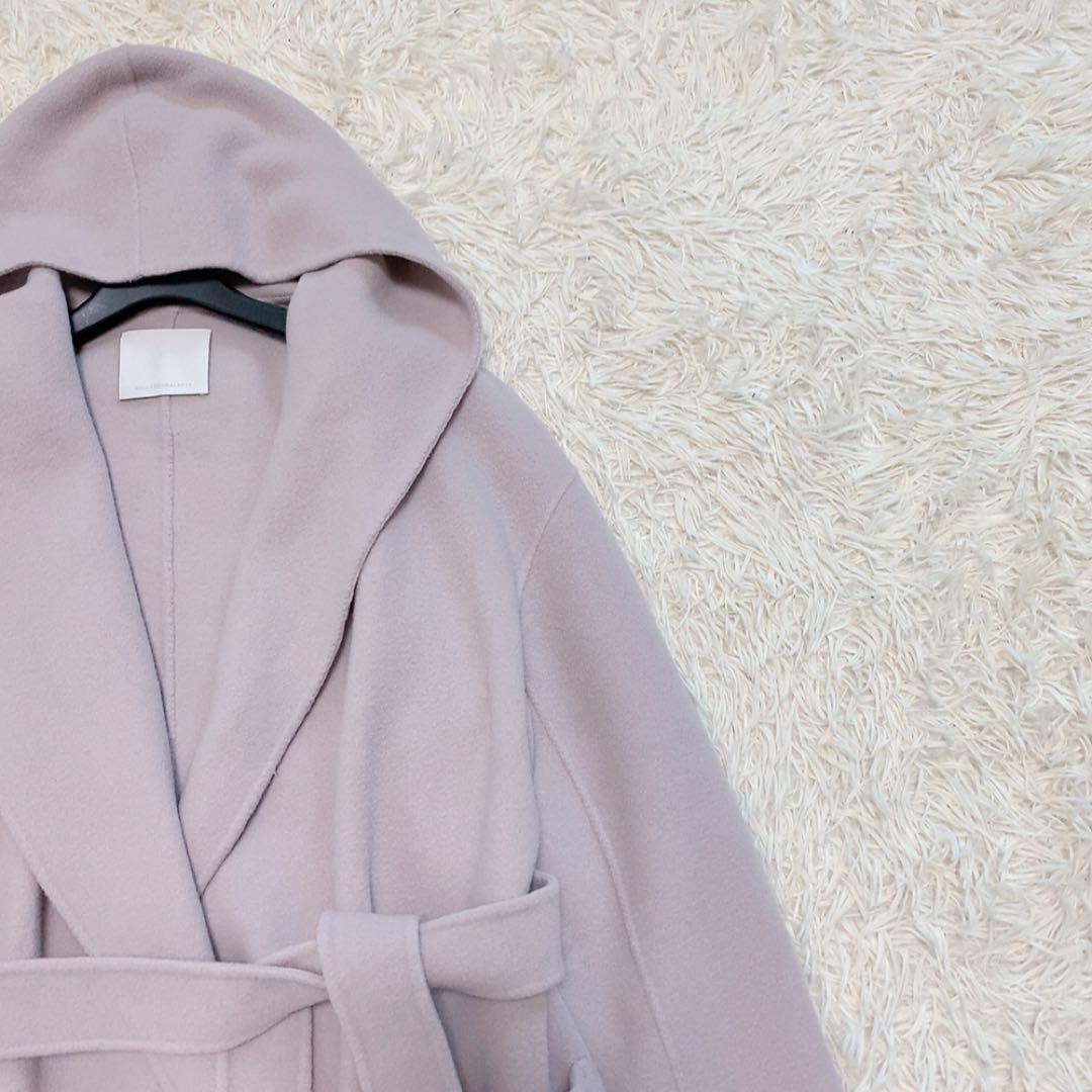 【人気】ガリャルダガランテ ウールリバーロングコート ベルト マキシ丈 定価6万