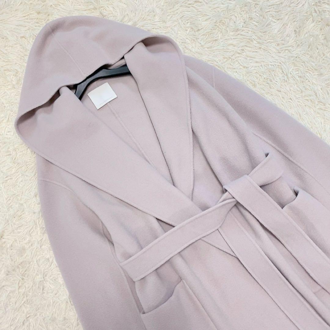 【人気】ガリャルダガランテ ウールリバーロングコート ベルト マキシ丈 定価6万