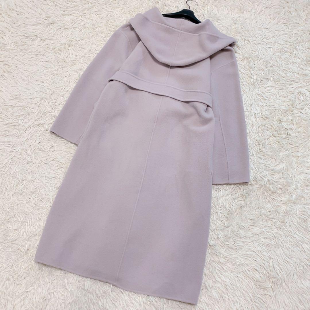 【人気】ガリャルダガランテ ウールリバーロングコート ベルト マキシ丈 定価6万