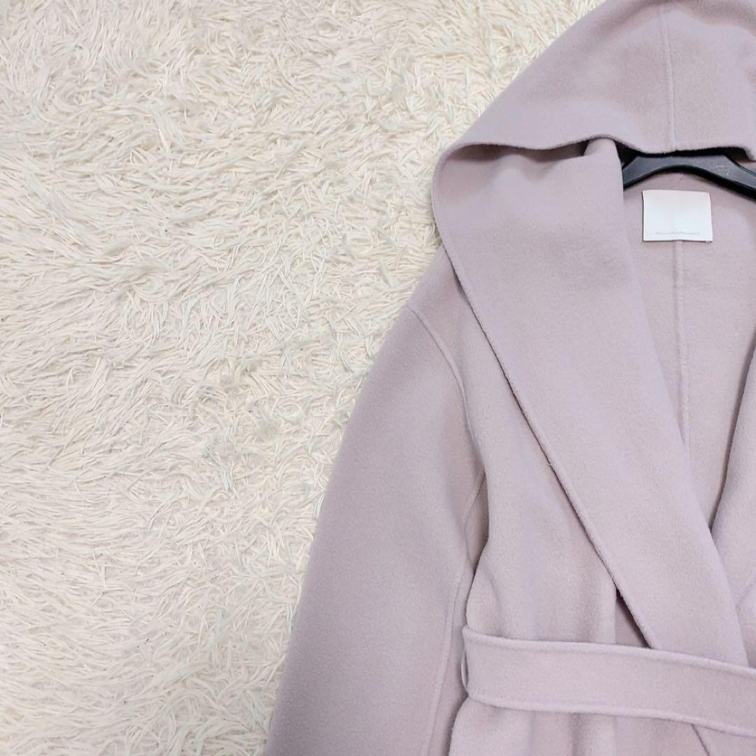 【人気】ガリャルダガランテ ウールリバーロングコート ベルト マキシ丈 定価6万