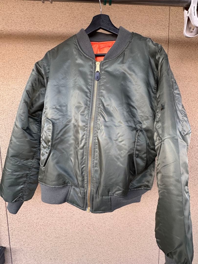 ロスコMA-1 フライトジャケット オリーブグリーン