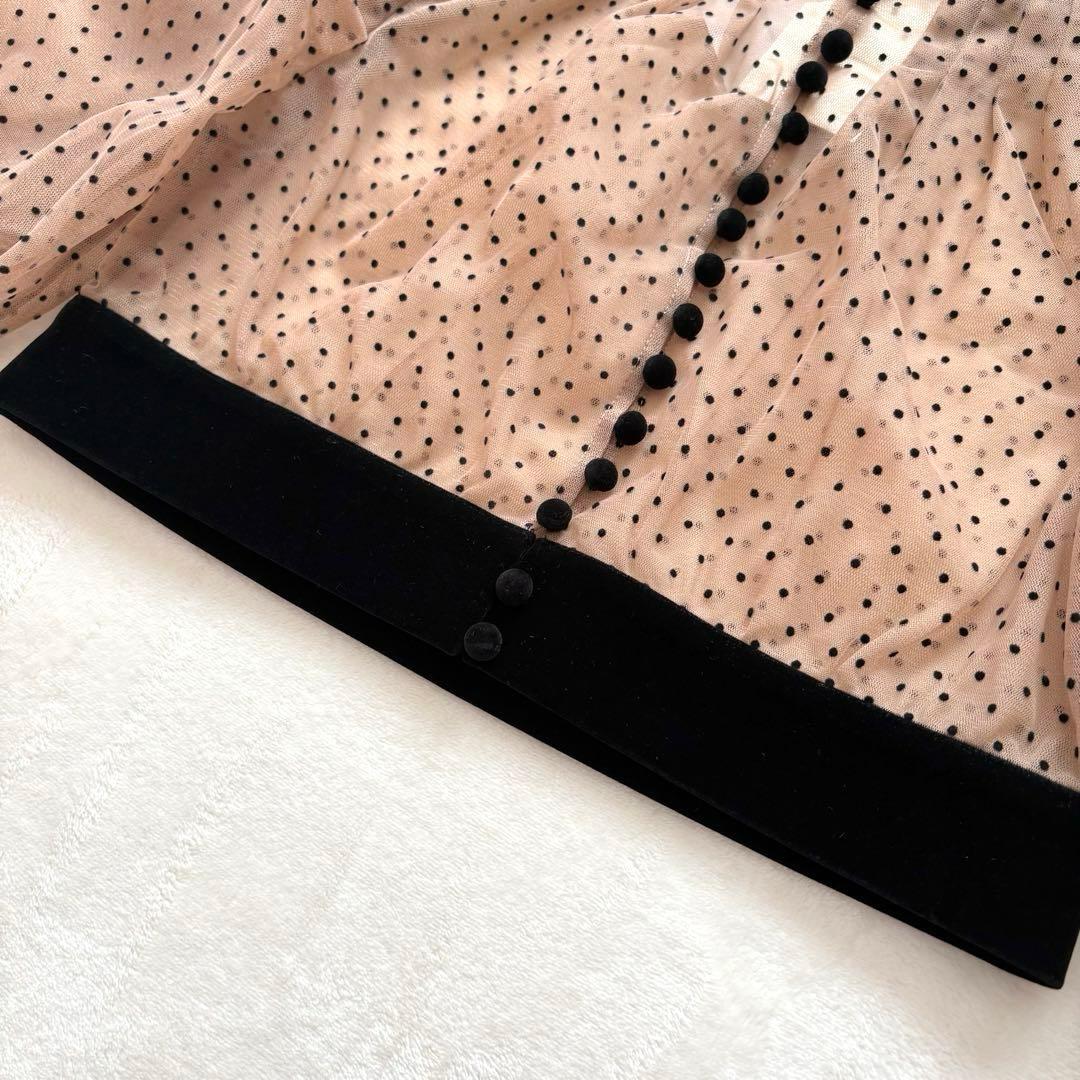 Leja ドレス　パーティー　フォーマル　ドット　レース　マーメイド　結婚式