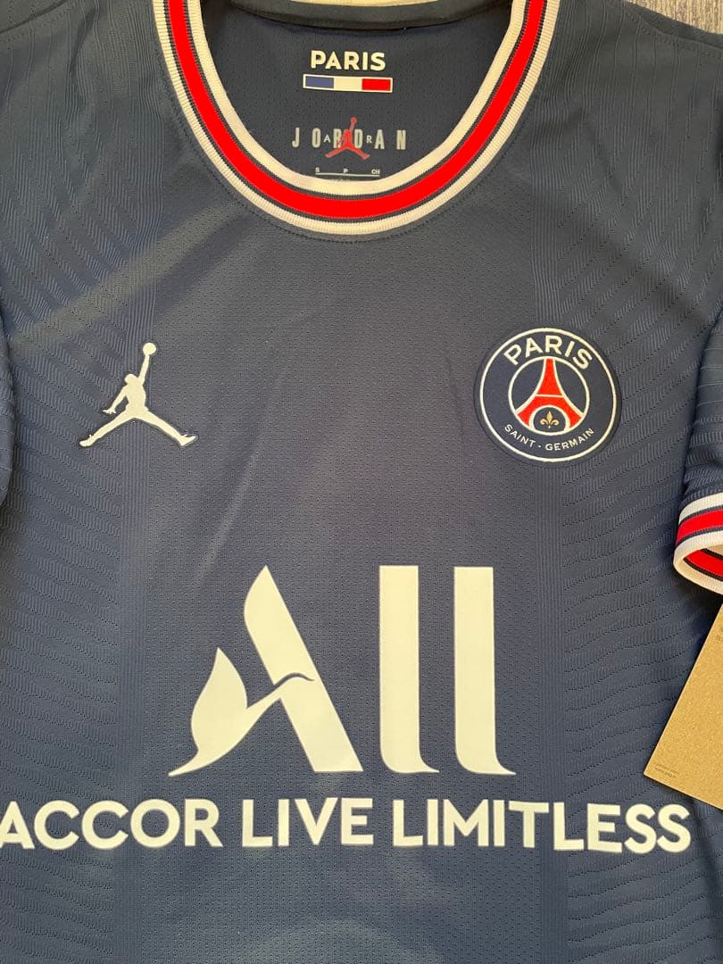 パリサンジェルマン　メッシ　ユニフォーム　21/22ホーム　オーセンティック