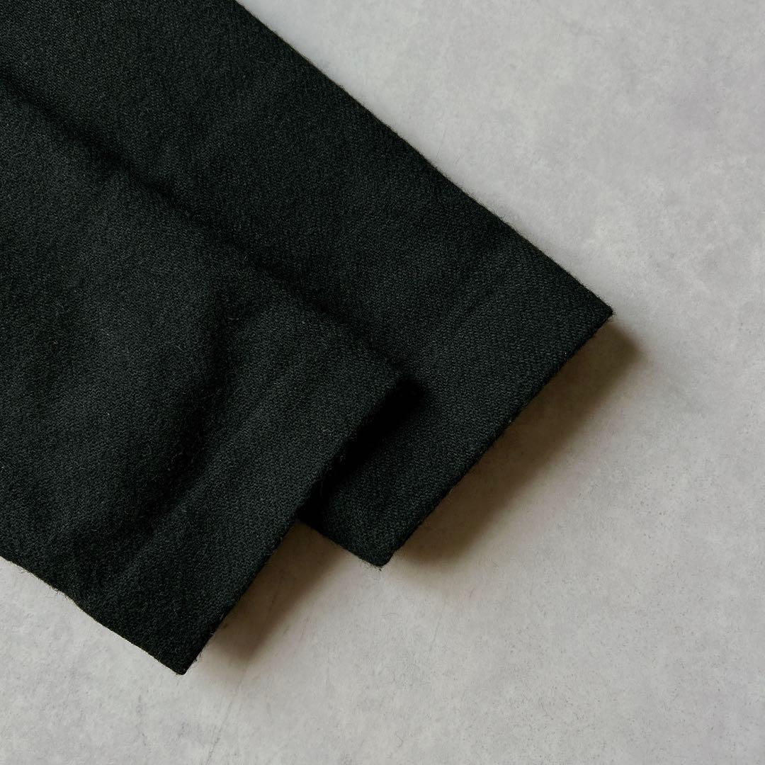 定価2.6万☆ミズイロインド　ショールカラーワイドロングコート ウール