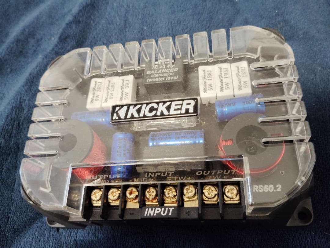 D*)様 KICKER RS60.2 セパレートタイプスピーカー