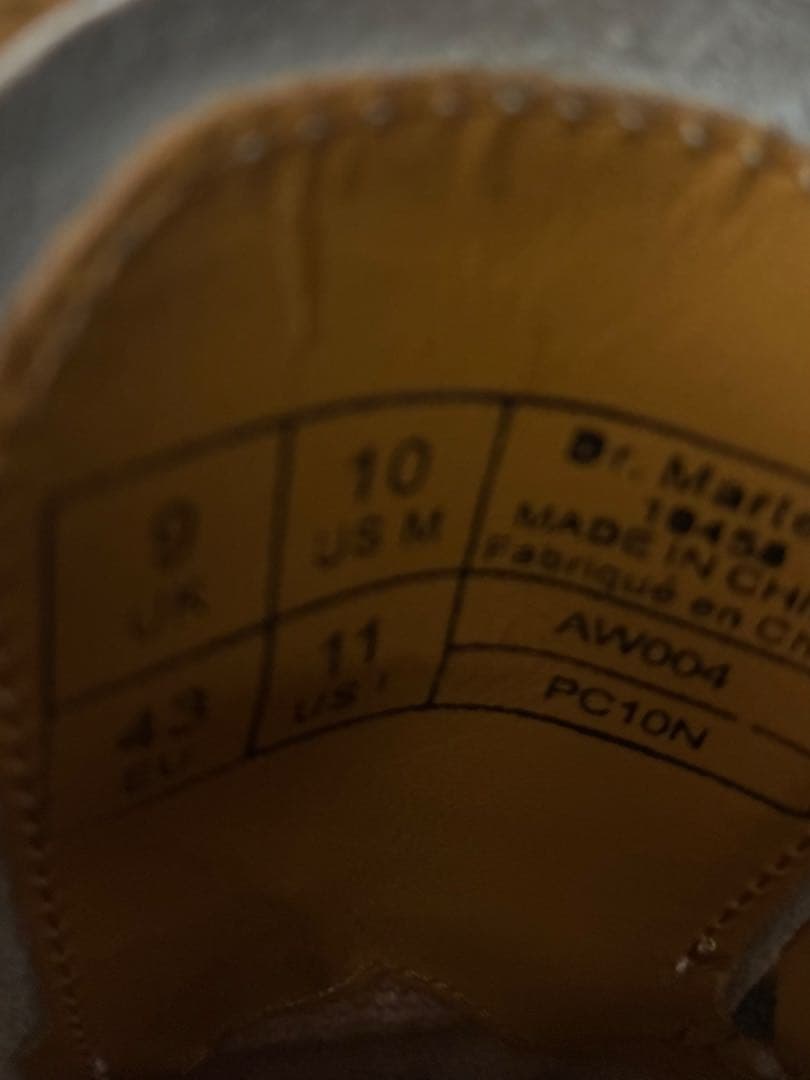 希少 ドクターマーチン ウイングチップ コンビ 英国 イングランド 生産終了品