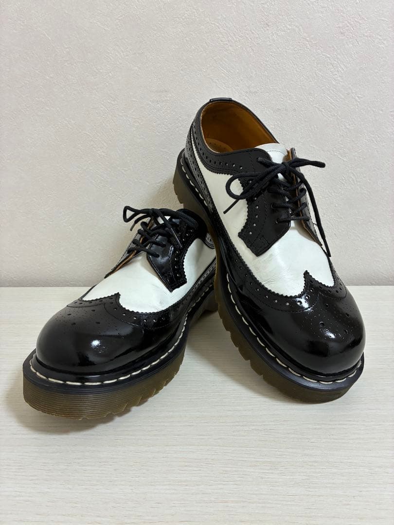 希少 ドクターマーチン ウイングチップ コンビ 英国 イングランド 生産終了品