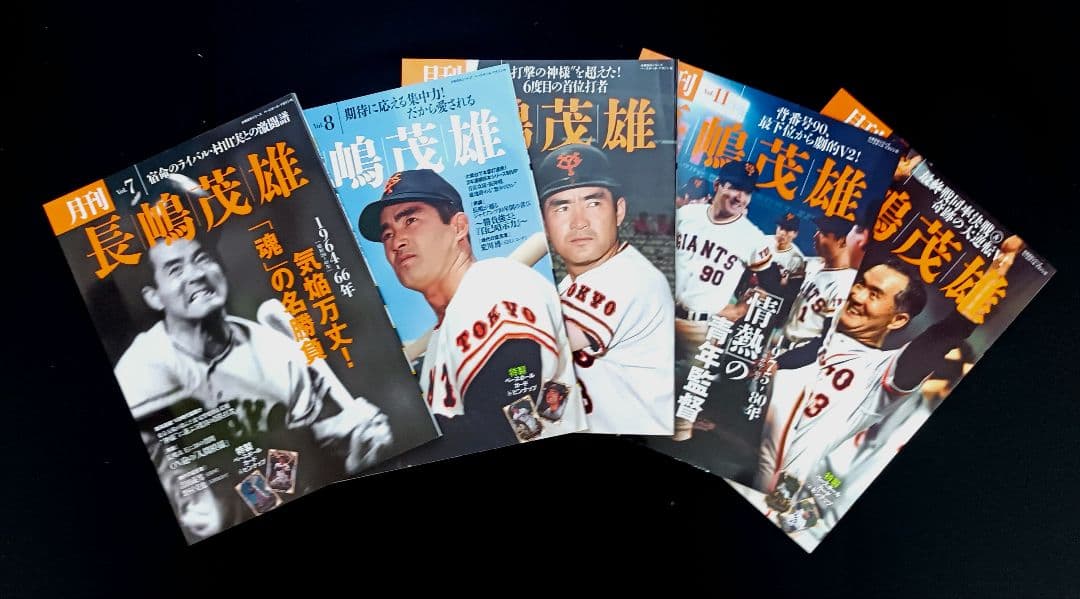 長嶋茂雄 月刊長嶋茂雄 11冊セット 巨人 ジャイアンツ