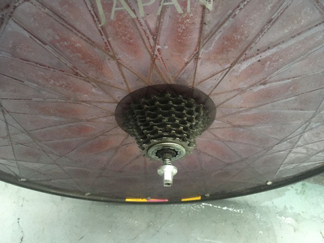 スギノ　テンションディスク　リア車輪　ギア付きと無し2つ